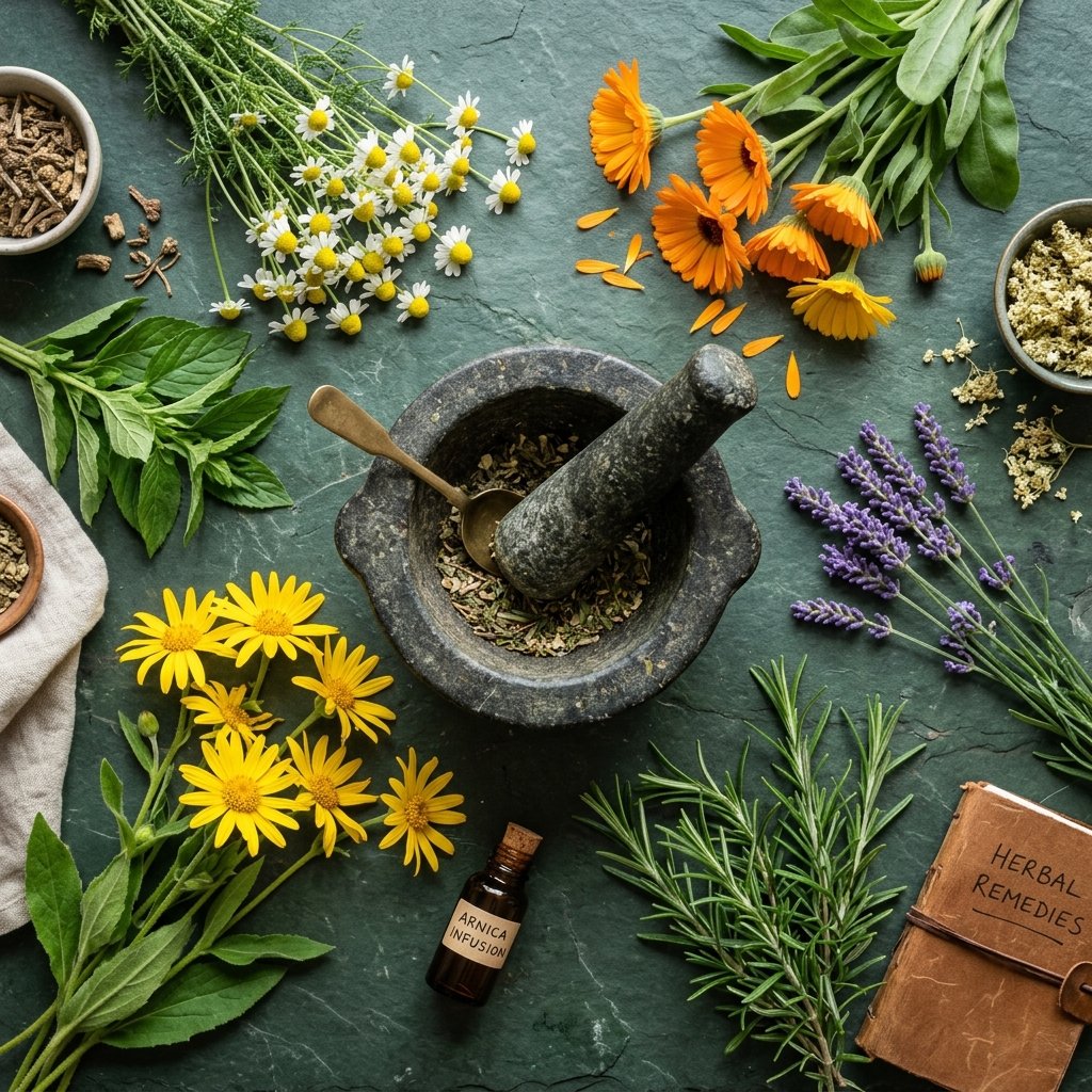 Plantas medicinales de los Cerros Orientales de Bogotá